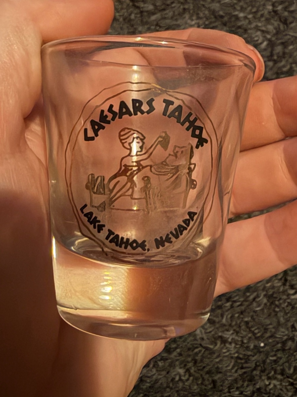 Caesars Tahoe Lake Tahoe Nevada Shot Glass